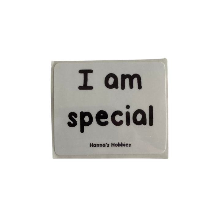 I am special Sticker