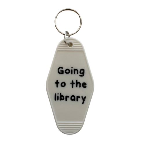Going to the library Keychain