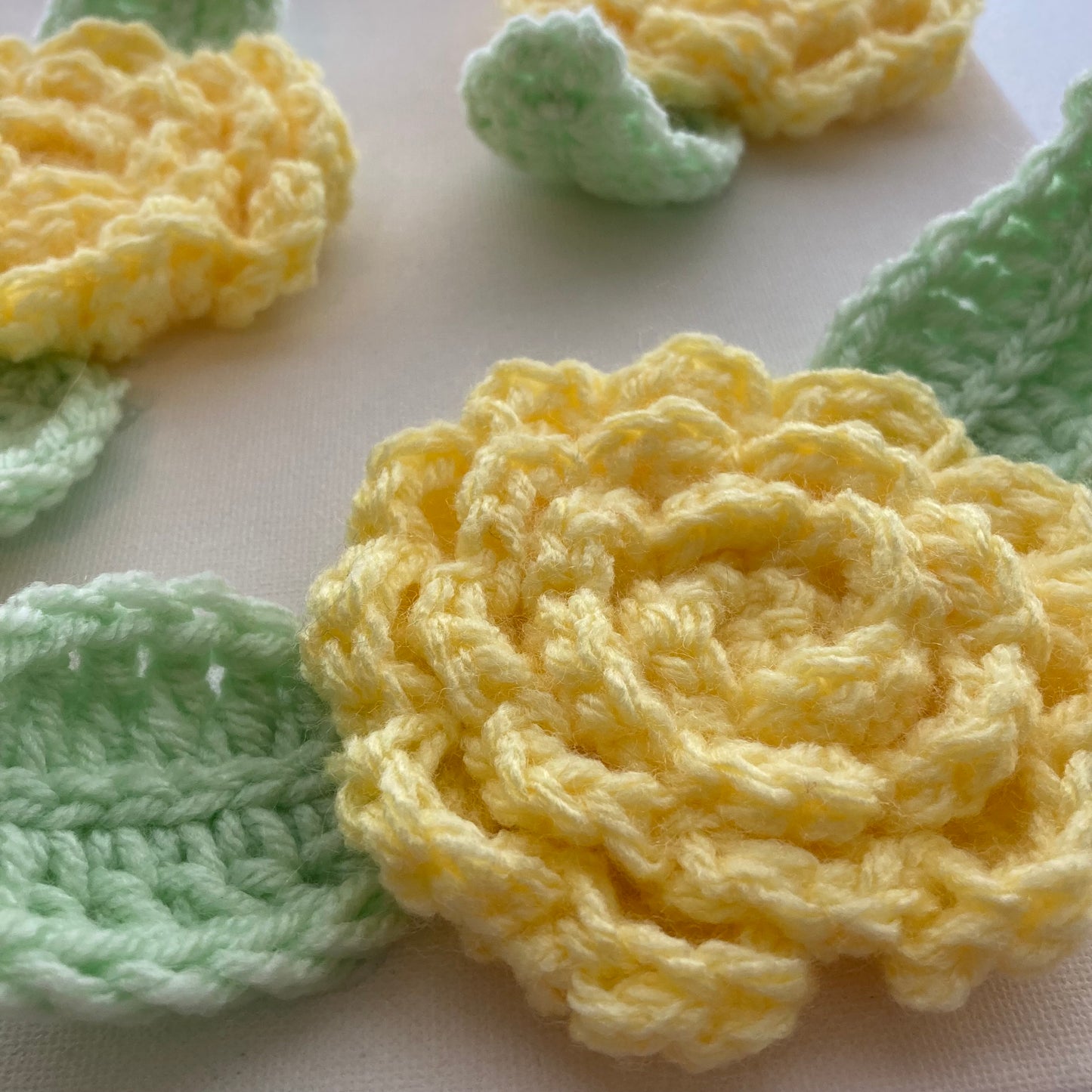 Dahlia Canvas (Yellow 8x10)