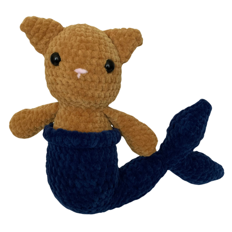 Cat Mermaid (Orange)