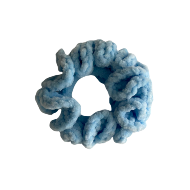Super Soft Scrunchie (Light Blue)