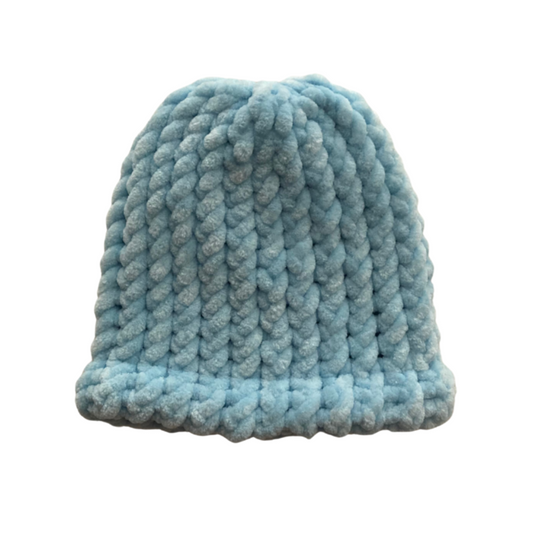 Newborn Baby Hat (Light Blue)