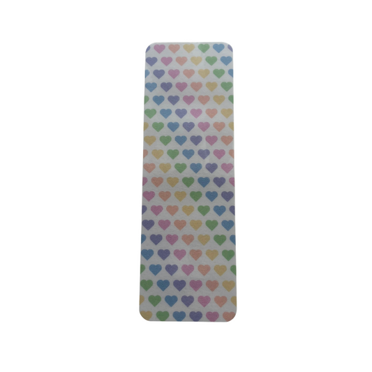 Pastel Hearts Bookmark