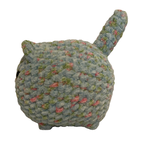 Cat (Loaf Blue Floral)