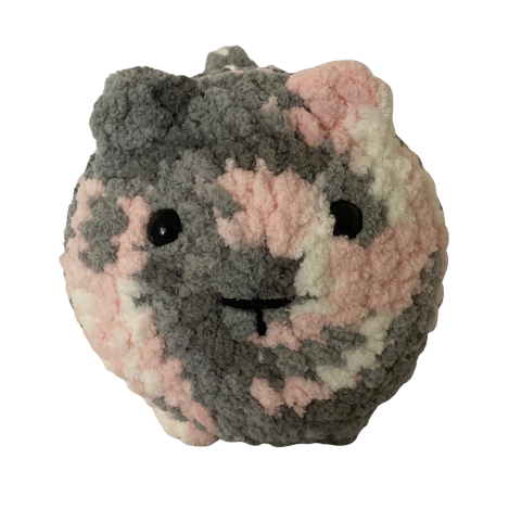 Cat (Loaf Pink/Grey/White Variegated)