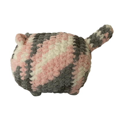 Cat (Loaf Pink/Grey/White Variegated)