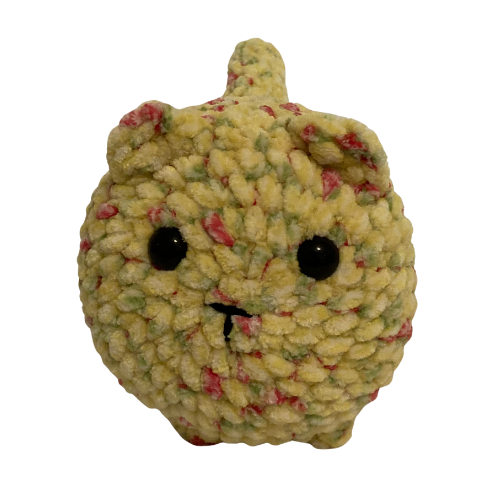 Cat (Loaf Yellow Floral)