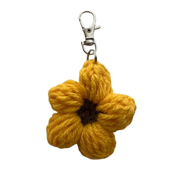Sunflower Keychain