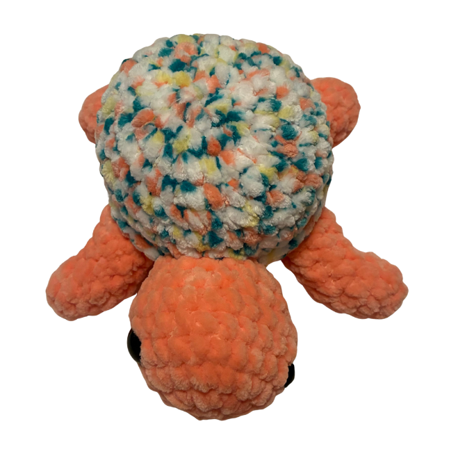 Turtle (Peach Variegated)