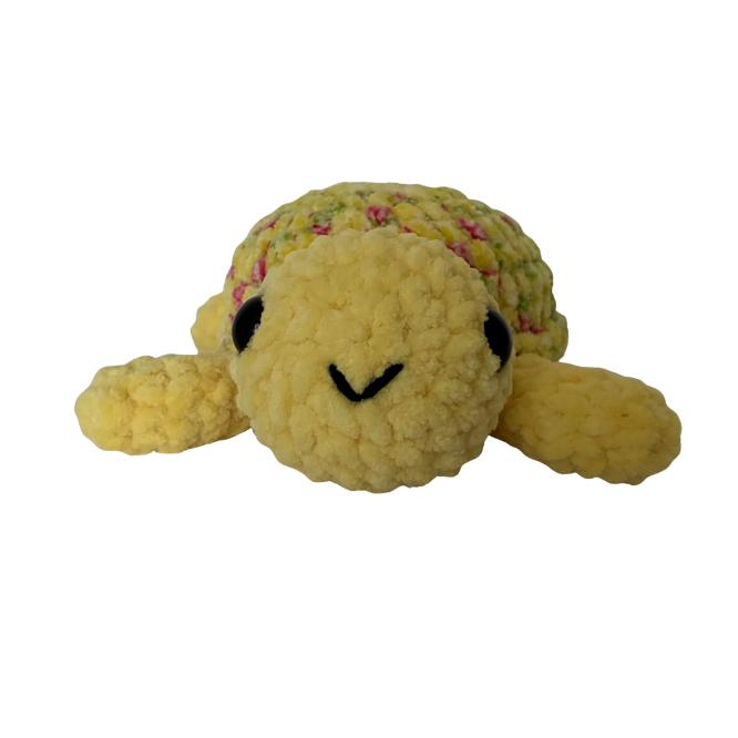 Turtle (Yellow Floral)